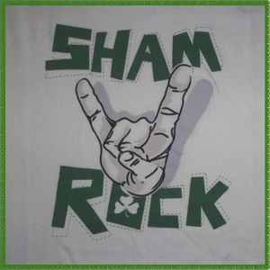 St Patricks T Shirt 2XL XXL Paddys SHAM ROCK